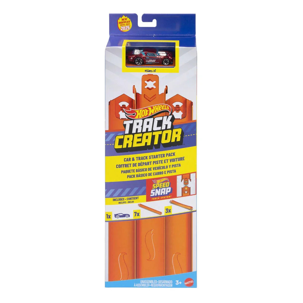 Hot Wheels Track Builder basic pack + car Nerdscape