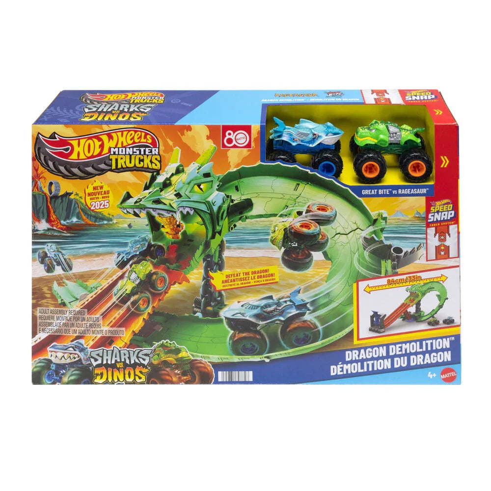 Hot Wheels Monster Trucks Dragon Demolition Nerdscape