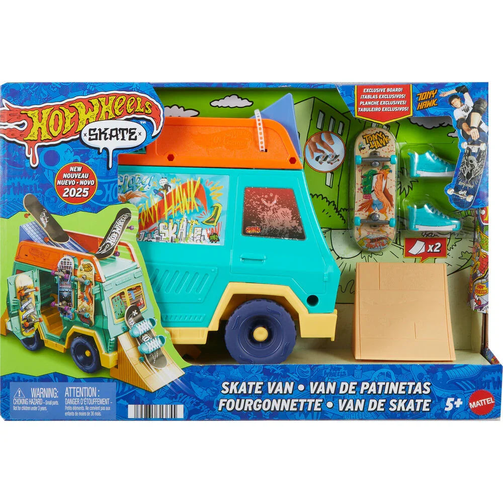 Hot Wheels Skate Van playset Nerdscape