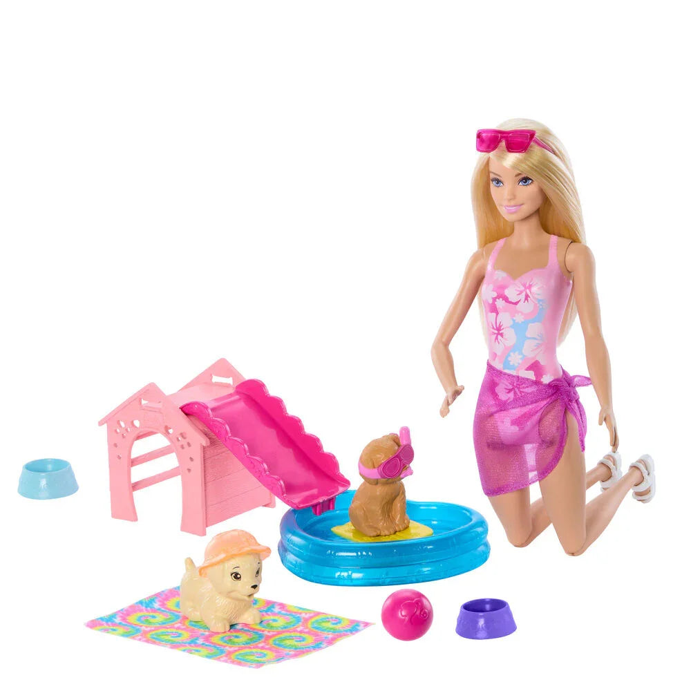 Barbie Doll Pool puppies Nerdscape
