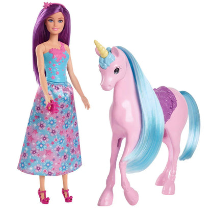 Barbie Doll and her unicorn Nerdscape