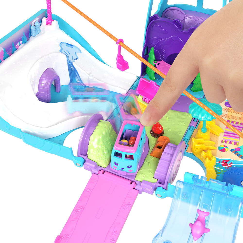 Polly Pocket Animal Adventure Van case Nerdscape
