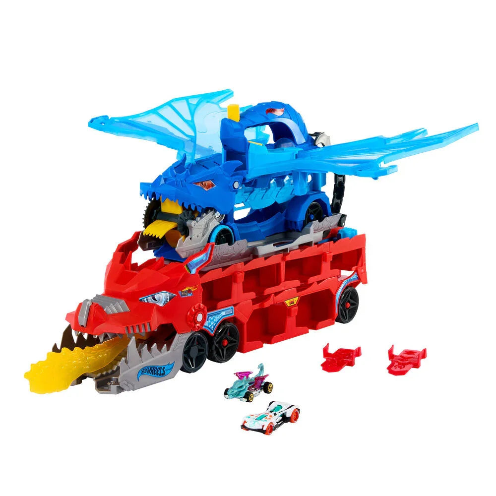 Hot Wheels Ultimate Dual Dragon Transporter Nerdscape