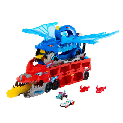 Hot Wheels Ultimate Dual Dragon Transporter Nerdscape