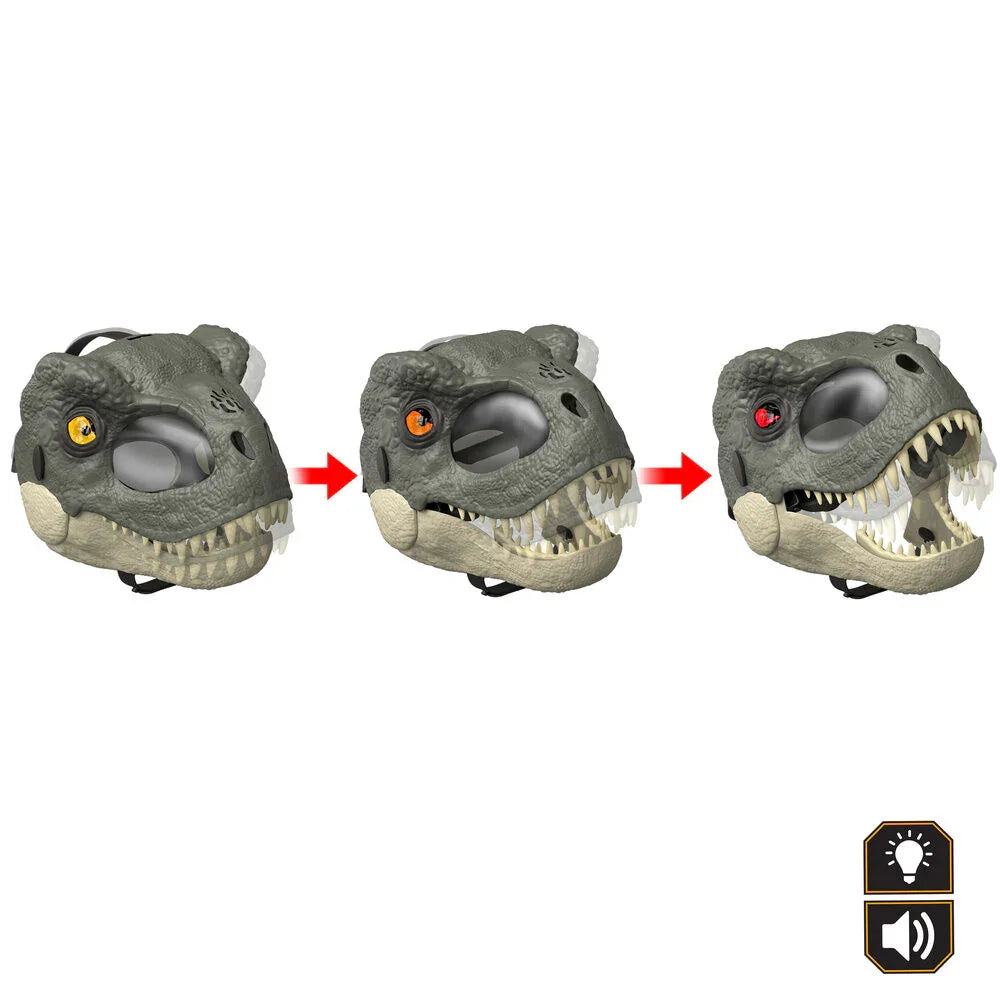 Jurassic World T-Rex Dinosaur Deluxe mask Nerdscape