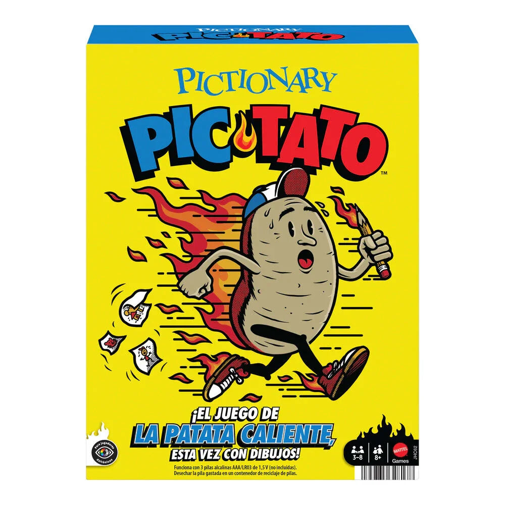 Spanish Pictionary Pic-Tato board game Nerdscape