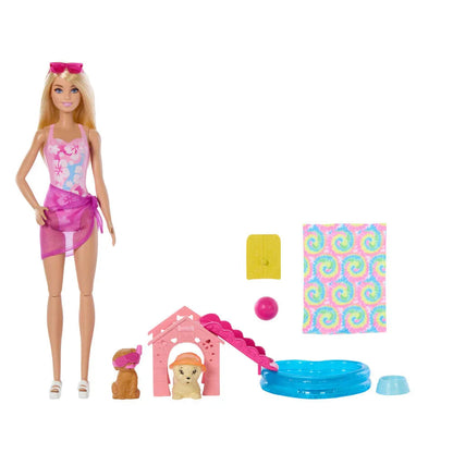 Barbie Doll Pool puppies Nerdscape