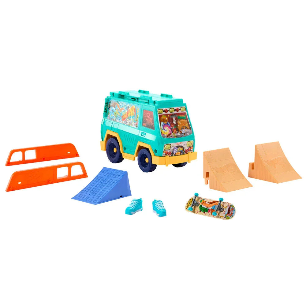 Hot Wheels Skate Van playset Nerdscape