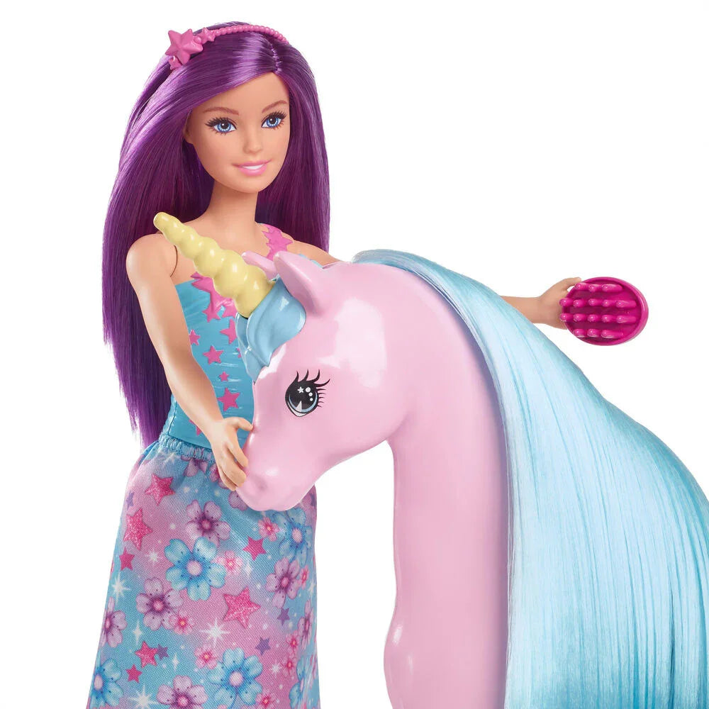 Barbie Doll and her unicorn Nerdscape