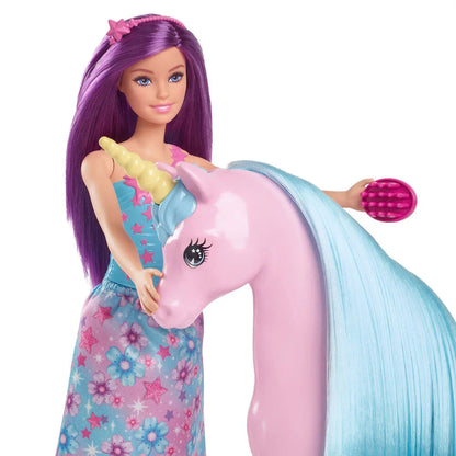 Barbie Doll and her unicorn Nerdscape