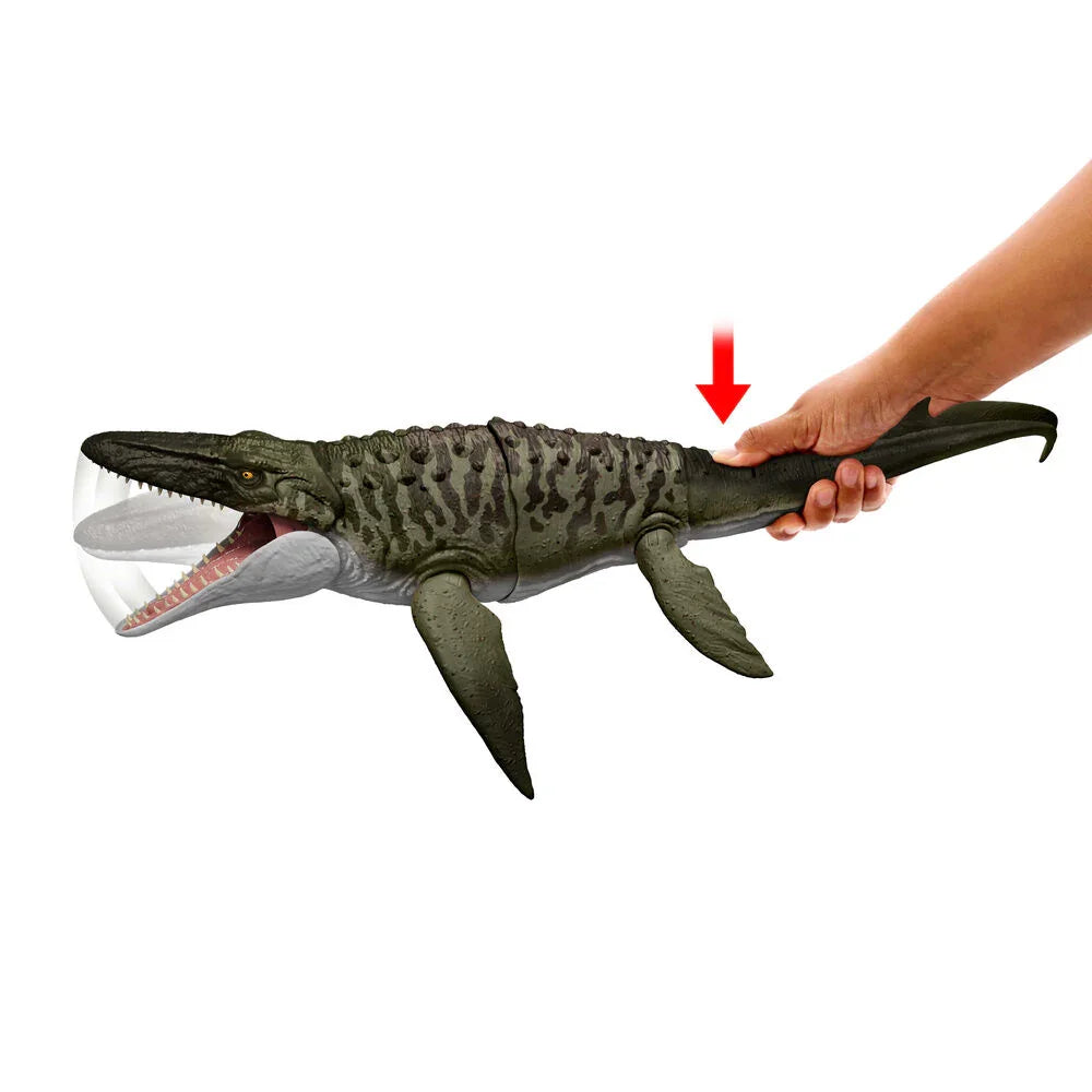 Jurassic World Mosasaurus dinosaur Nerdscape