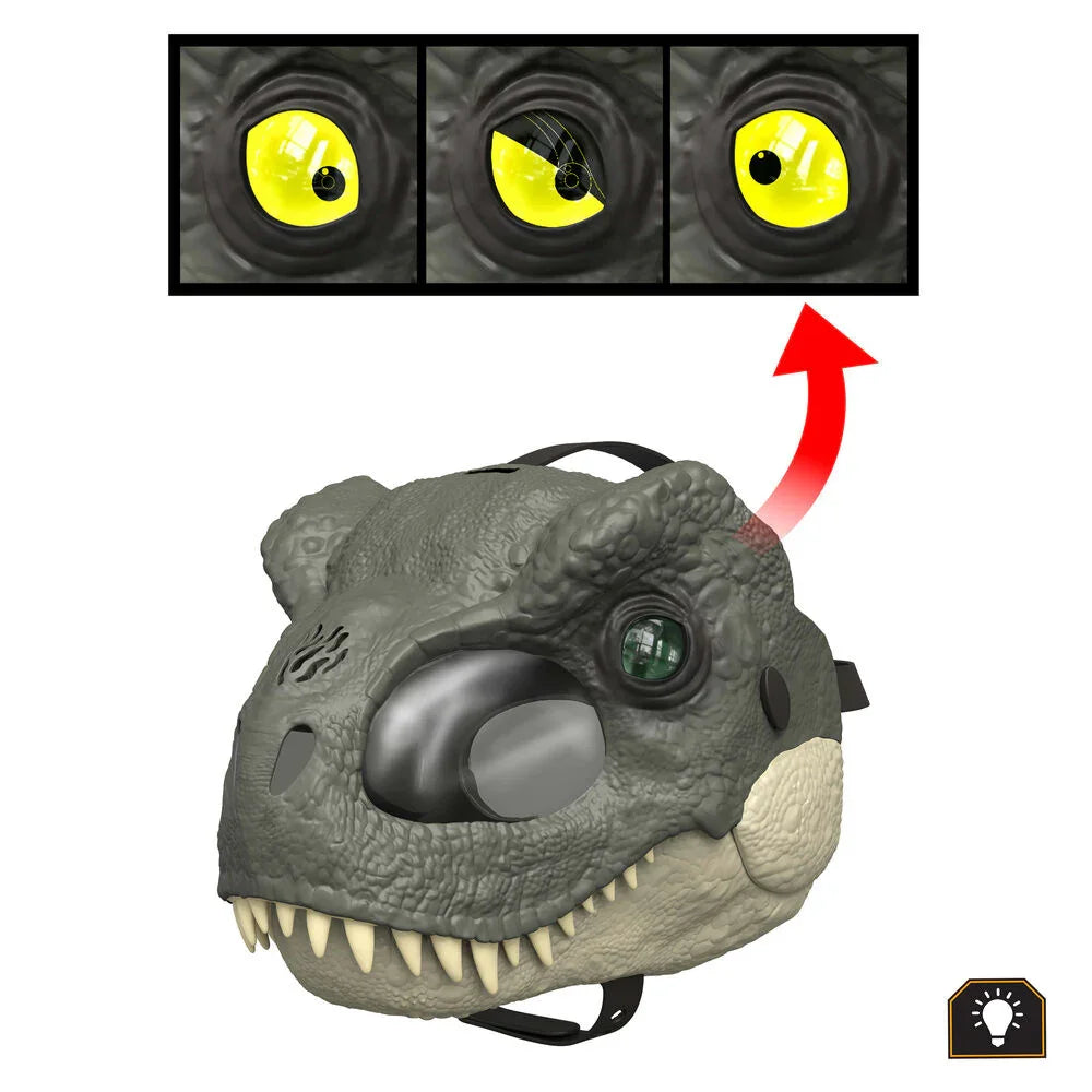Jurassic World T-Rex Dinosaur Deluxe mask Nerdscape