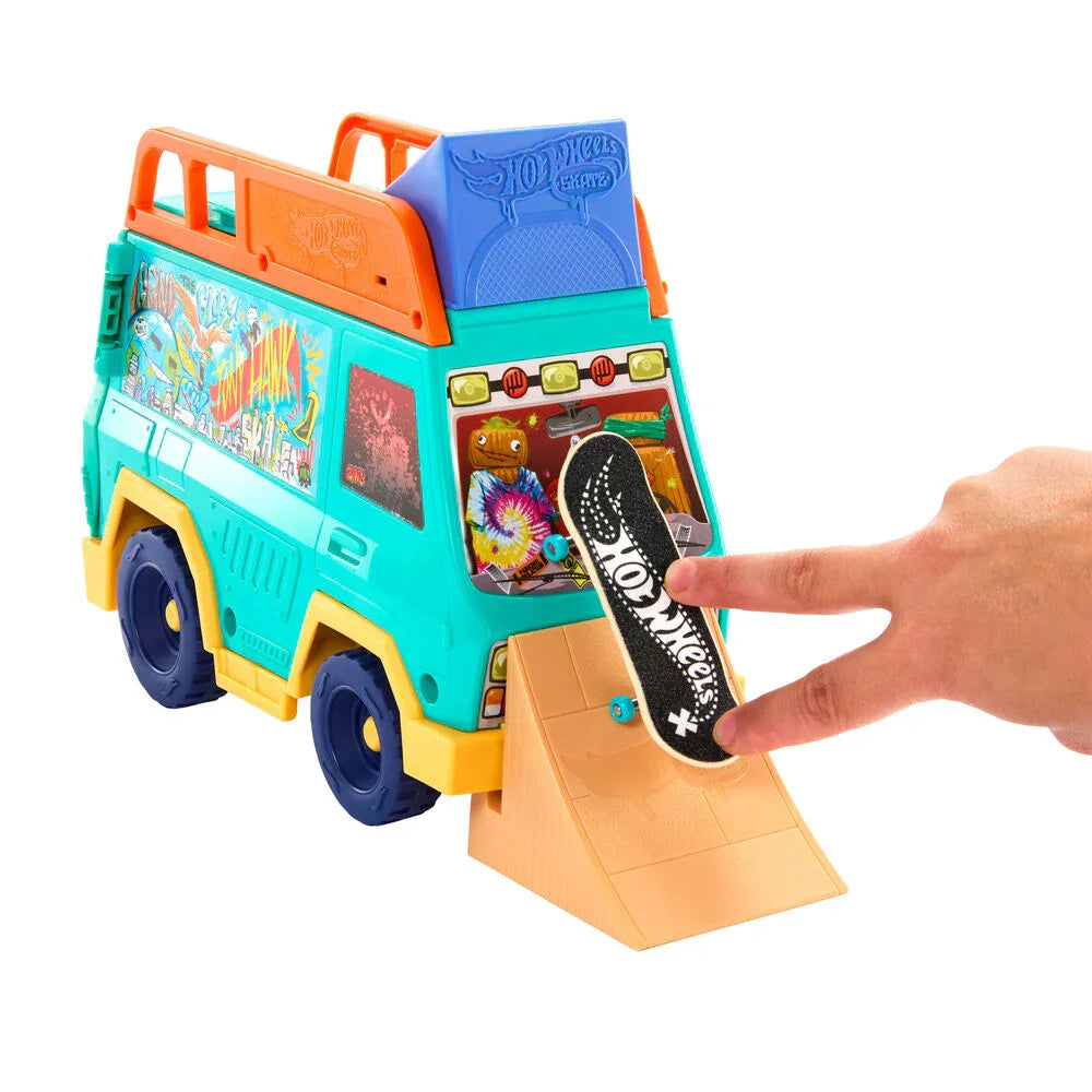 Hot Wheels Skate Van playset Nerdscape