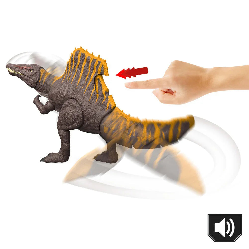 Jurassic World Spinosaurus dinosaur Nerdscape