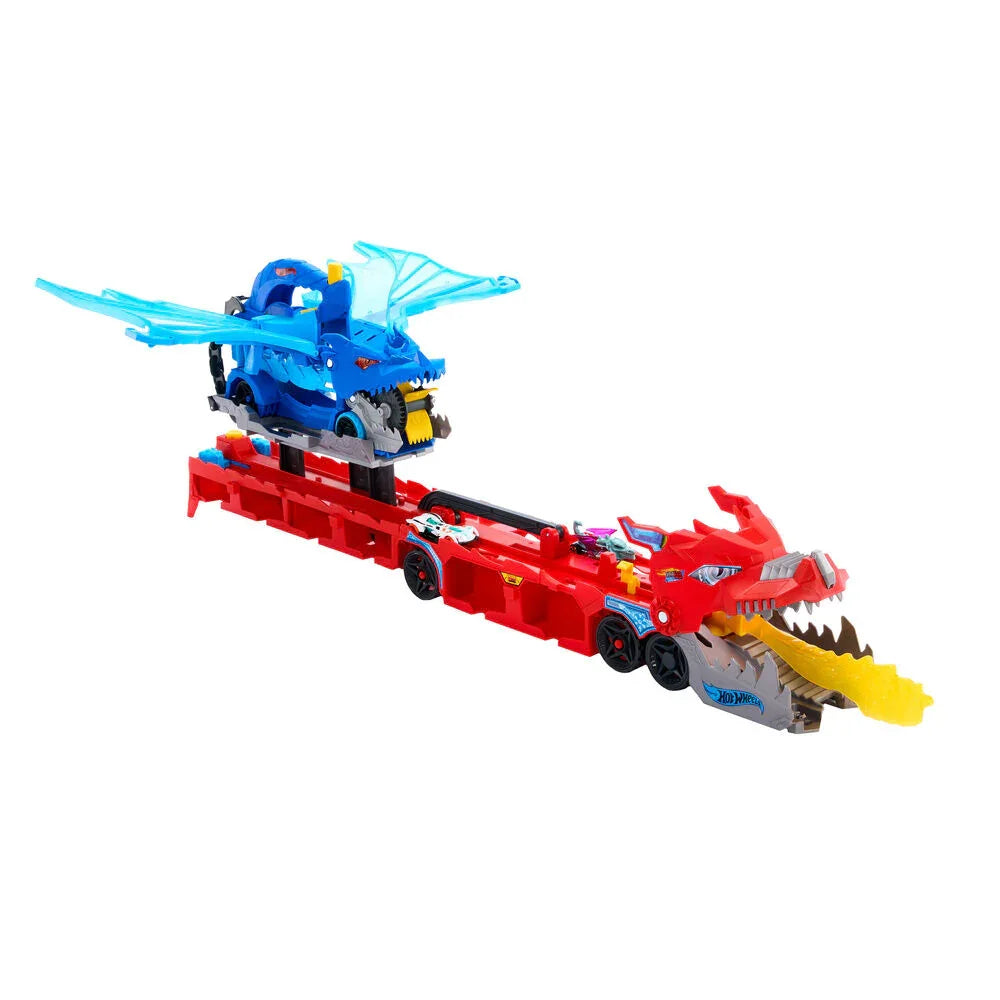 Hot Wheels Ultimate Dual Dragon Transporter Nerdscape
