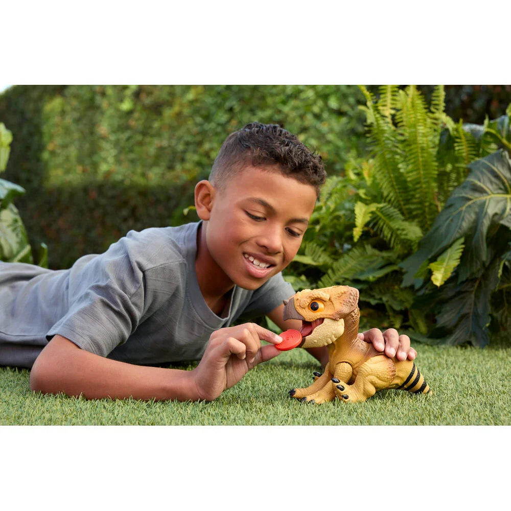 Jurassic World Aquilops interactive dinosaur Nerdscape