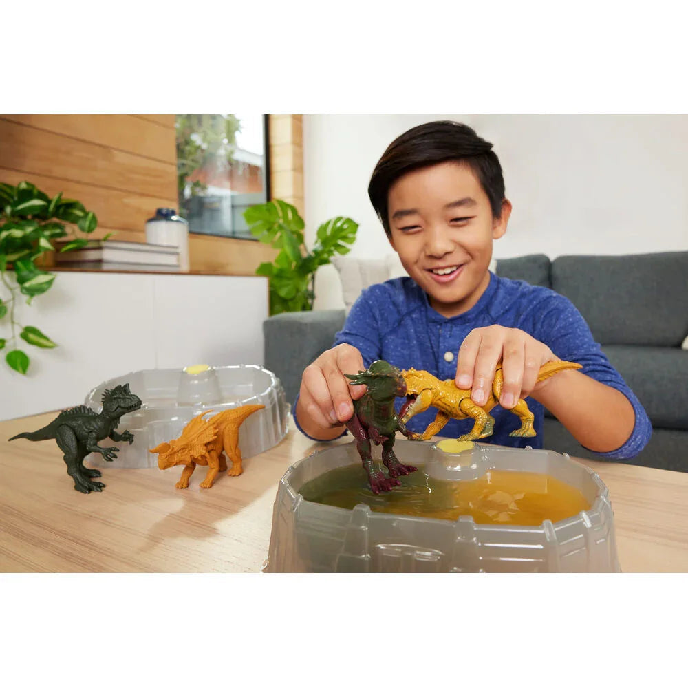 Jurassic World Dino Reveal Battle Pack 2 Dinosaurs - Nerdscape Nerdscape