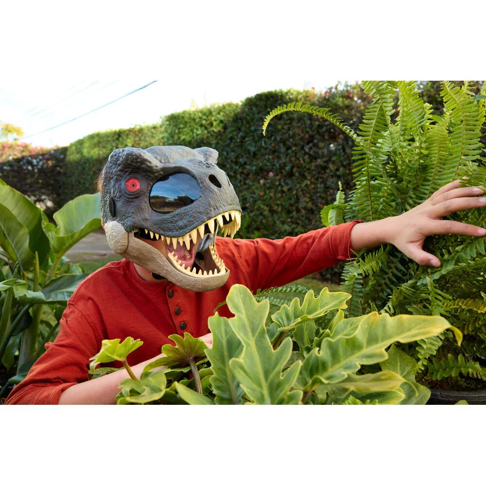 Jurassic World T-Rex Dinosaur Deluxe mask Nerdscape