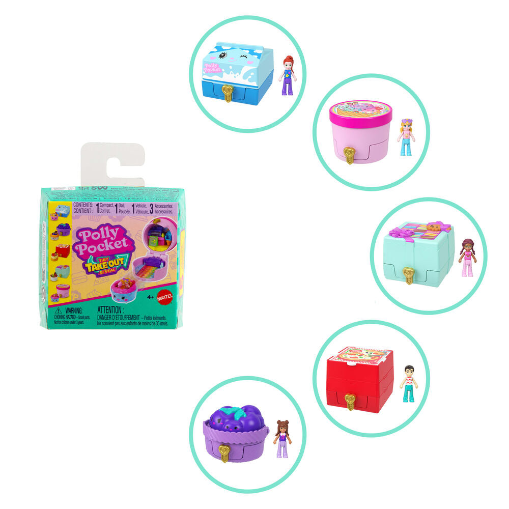 Polly Pocket Tiny Take Out Reveal assorted surprise case Nerdscape