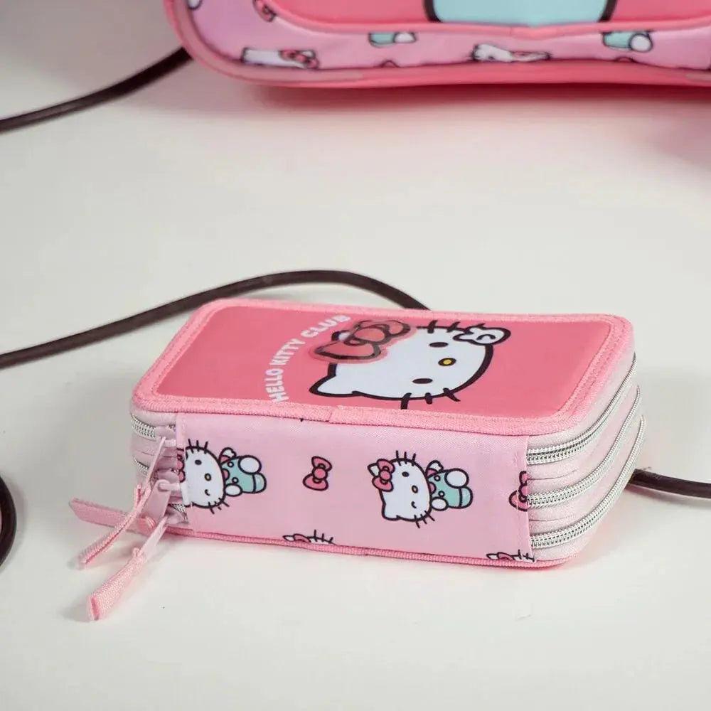 Hello Kitty triple pencil case Nerdscape