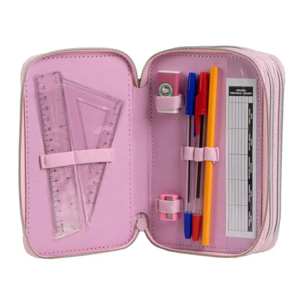 Hello Kitty triple pencil case Nerdscape