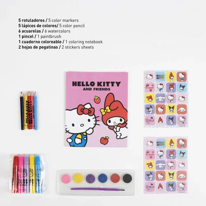 Hello Kitty and Friends backpack stationery set Nerdscape