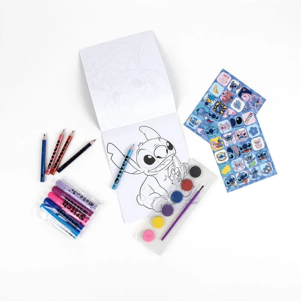 Disney Stitch backpack stationery set Nerdscape