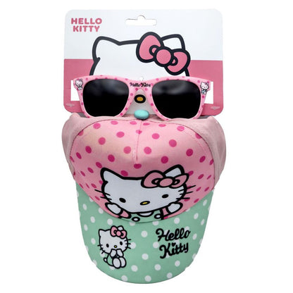 Hello Kitty set cap + sunglasses