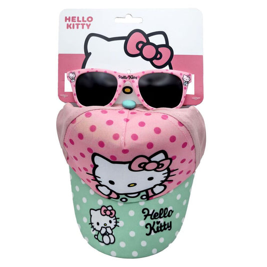 Hello Kitty set cap + sunglasses
