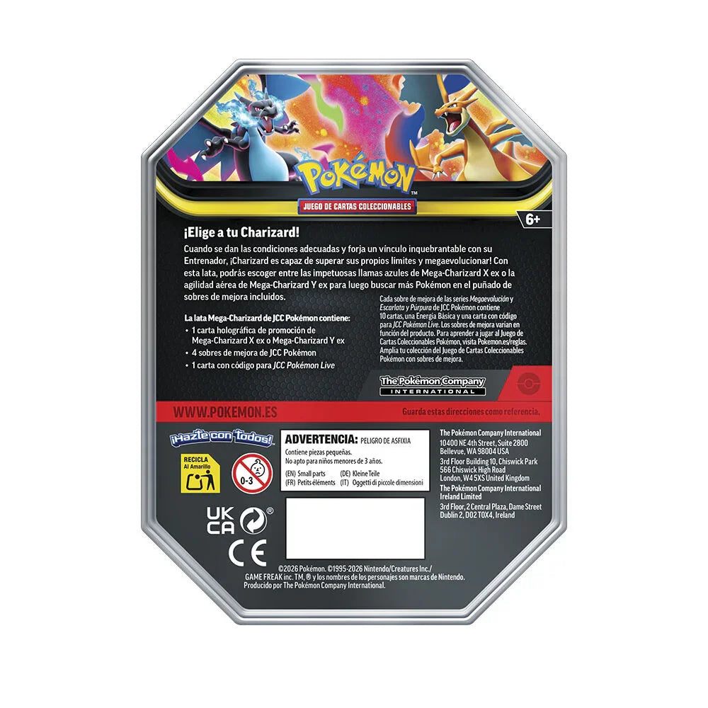 Spanish Pokemon Spring Collection Trading Card game tin Nerdscape