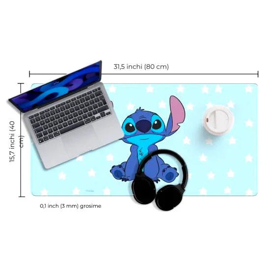 Disney Stitch gaming desk mat Nerdscape