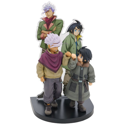 Mobile Suit Gundam Barbatos Iron-Blooded Orphans Augus Mikazuki & Itsuka Ichibansho figure 18cm