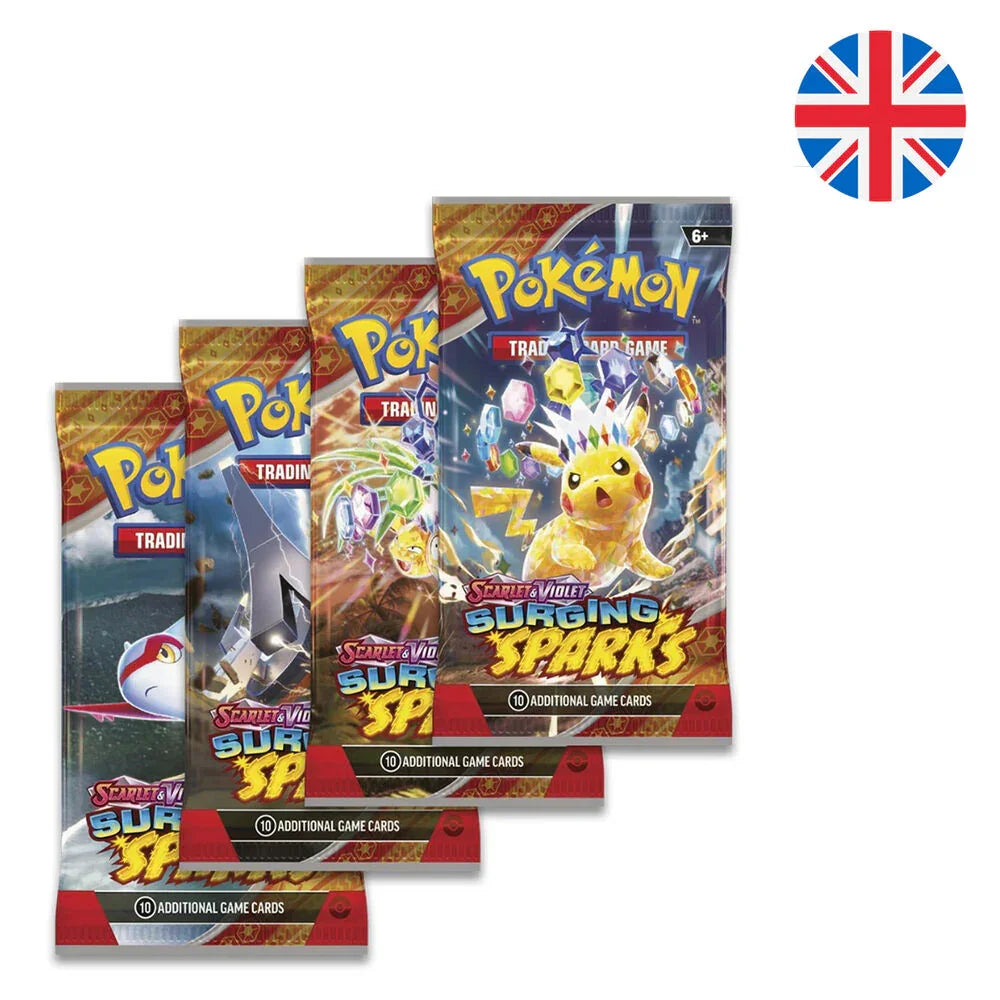 Pokemon Scarlet & Purple Fulgurating Sparks Bustina Sorpresa - Nerdscape Nerdscape
