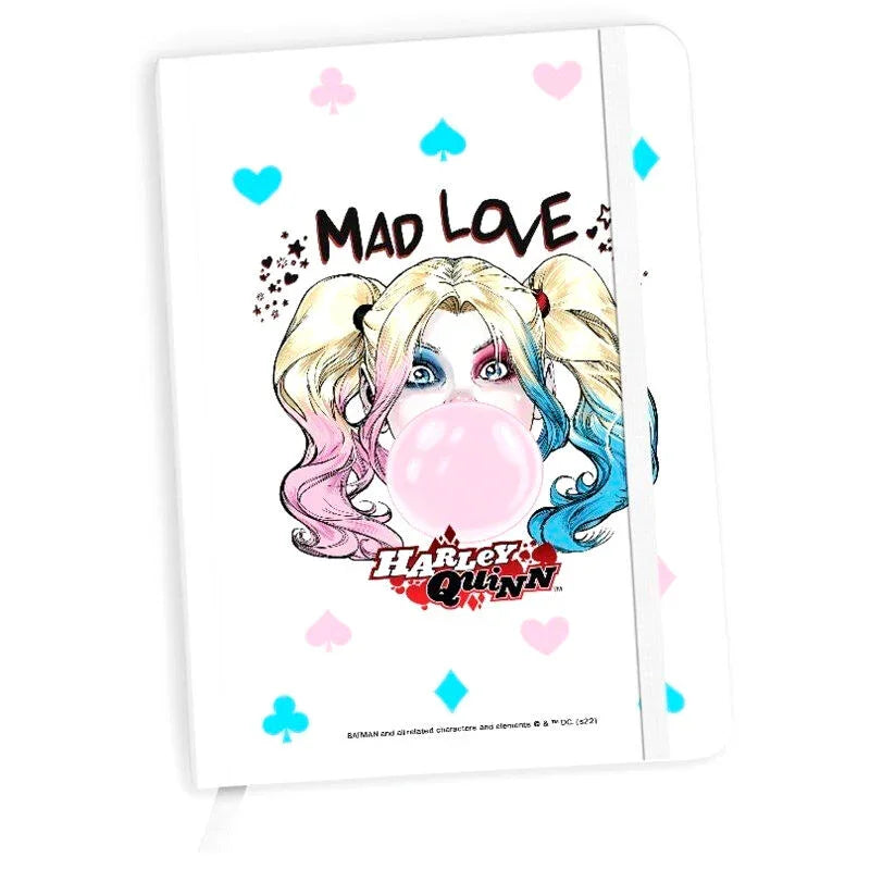 DC Comics Harley Quinn notebook Nerdscape