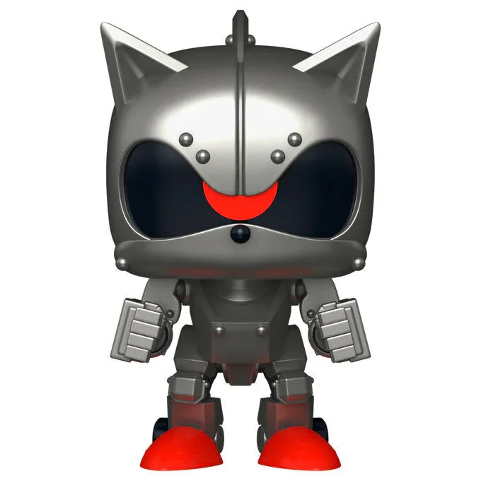 Funko Pop! Sonic The Hedgehog Mecha Sonic - Figura da Collezione Vinyl Nerdscape