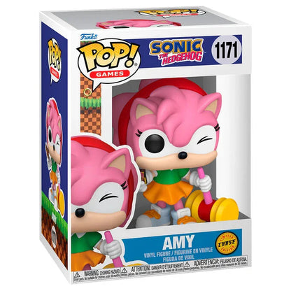 Funko Pop! Sonic The Hedgehog Amy Chase - Figura da Collezione Vinyl Nerdscape