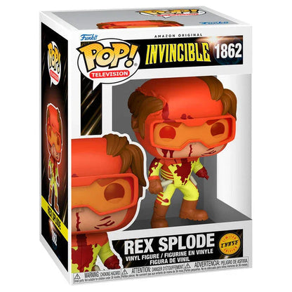 Funko Pop! Invincible Rex Splode Chase - Figura da Collezione Vinyl Nerdscape