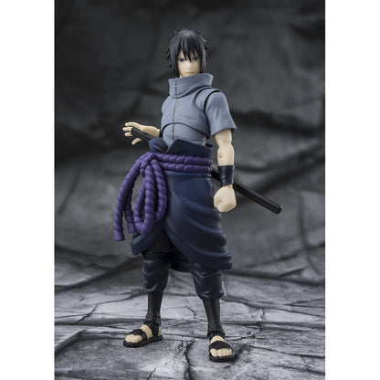 Naruto Shippuden Sasuke Uchiha Solitary Shinobi S.H.Figuarts figure 14,5cm - Nerdscape