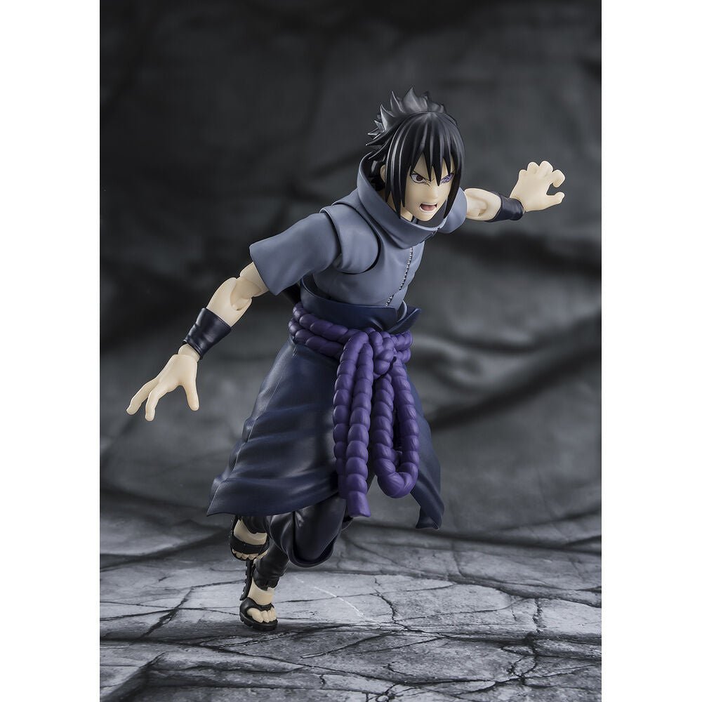 Naruto Shippuden Sasuke Uchiha Solitary Shinobi S.H.Figuarts figure 14,5cm - Nerdscape