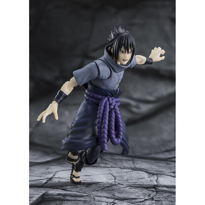 Naruto Shippuden Sasuke Uchiha Solitary Shinobi S.H.Figuarts figure 14,5cm - Nerdscape