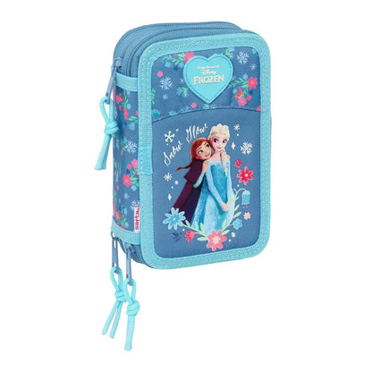 Disney Frozen triple pencil case 37pcs Nerdscape