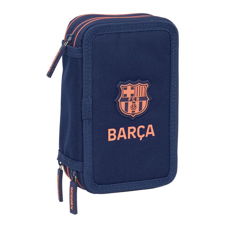 F.C. Barcelona 2 Equipment 25/26 triple pencil case 37pcs Nerdscape