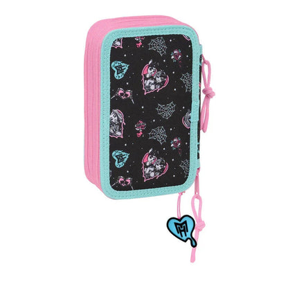 Monster High triple pencil case 37pcs Nerdscape