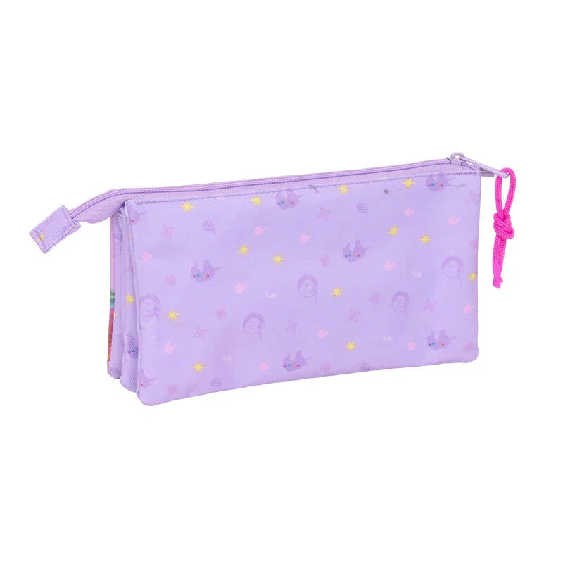 Unicorn Academy triple pencil case Nerdscape