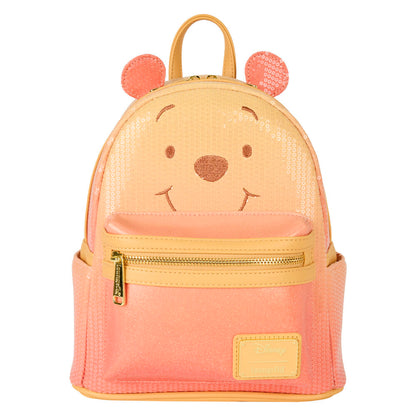 Loungefly Disney Winnie the Pooh Sequin Glitter backpack Nerdscape