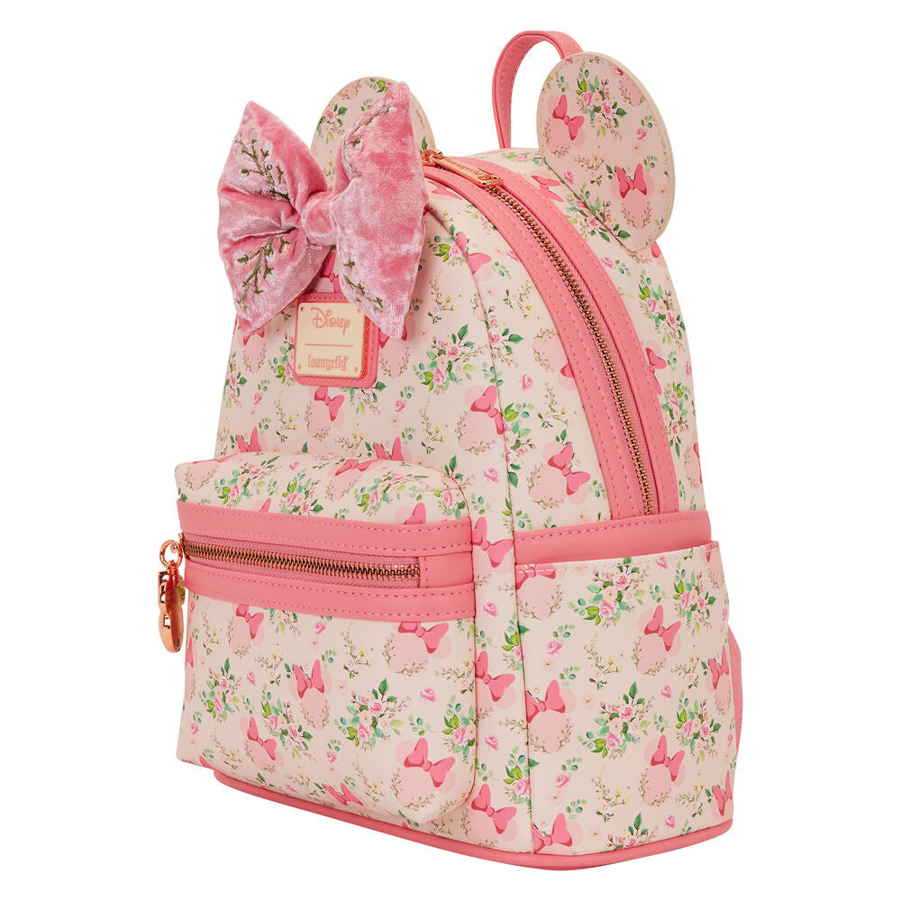 Loungefly Disney Minnie Floral backpack Nerdscape