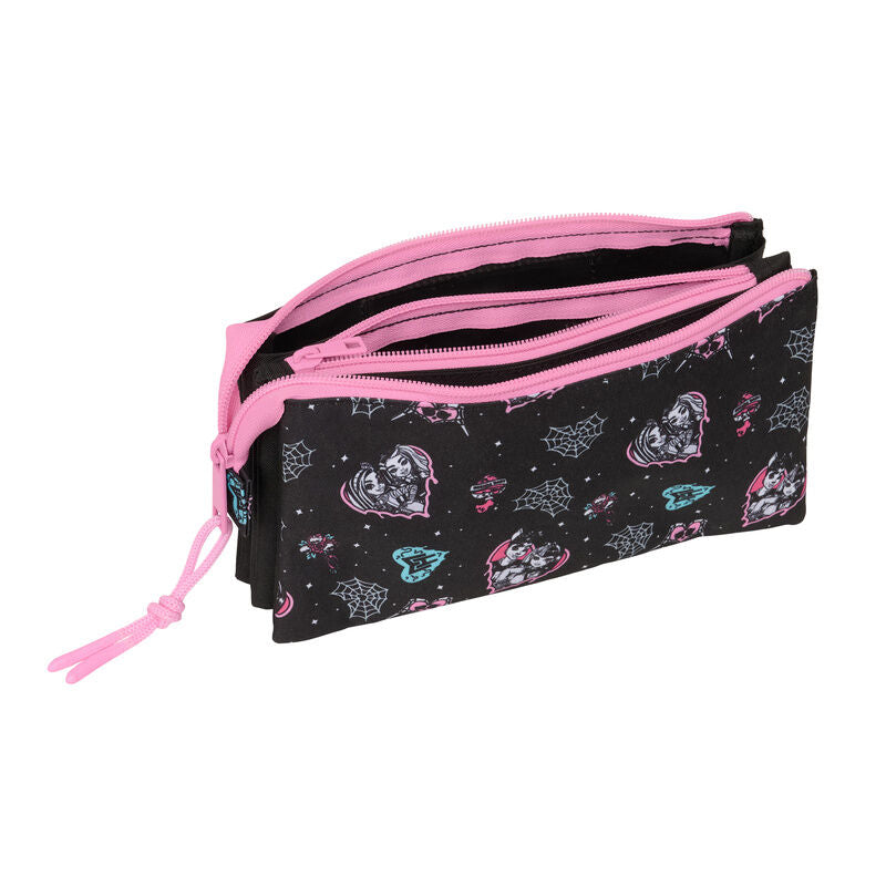 Monster High triple pencil case Nerdscape