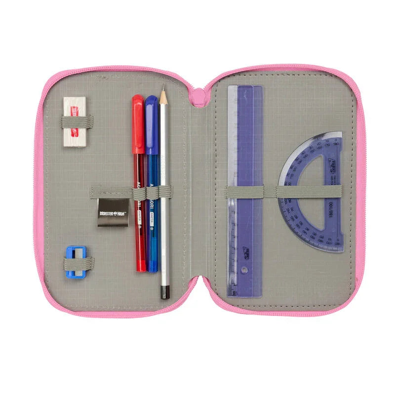 Monster High triple pencil case 37pcs Nerdscape