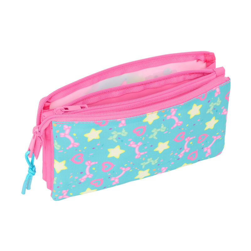 Gabbys Dollhouse Confetti triple pencil case Nerdscape