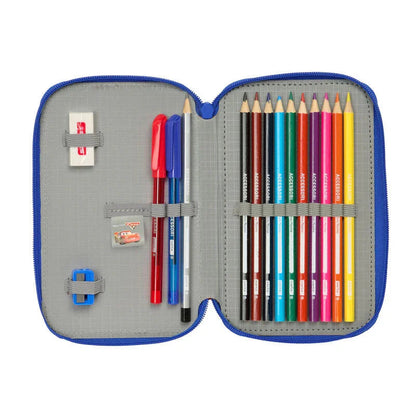 Disney Pixar Cars double pencil case 29pcs Nerdscape